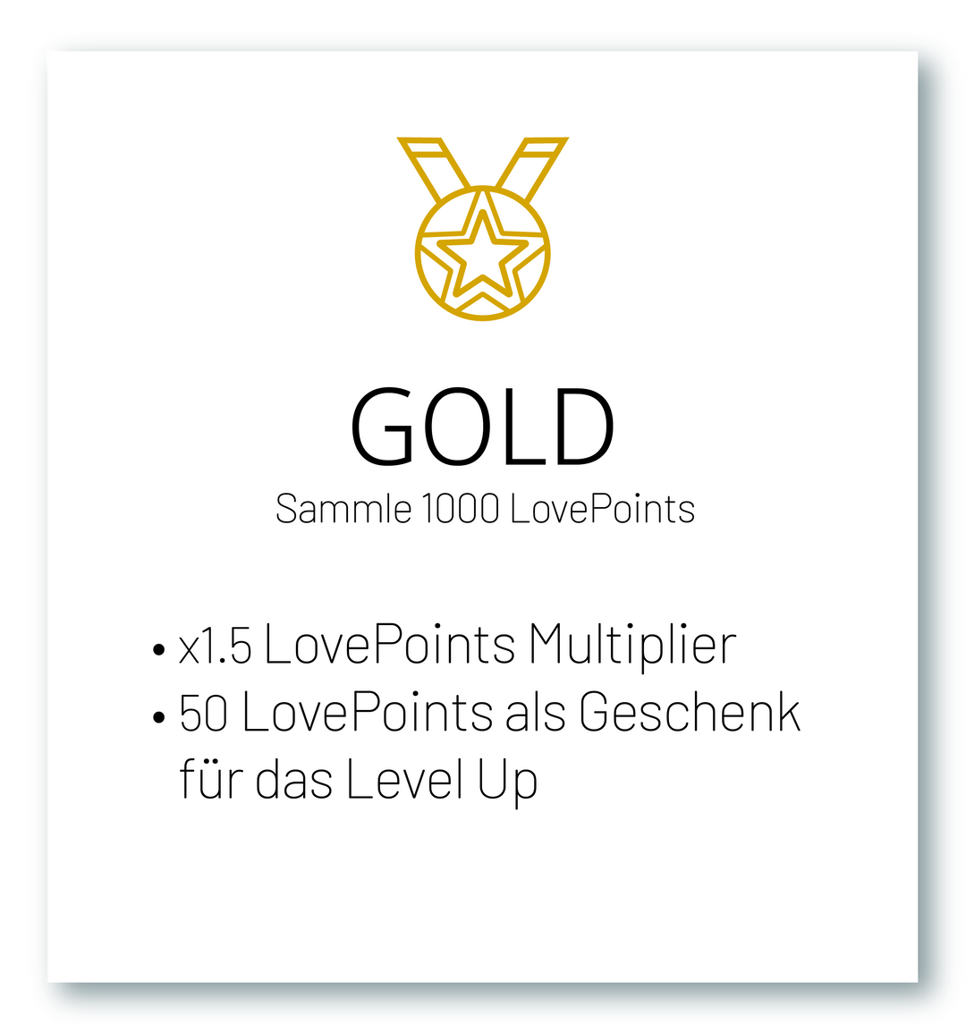 VIP BENEFITS GOLD Deutsch