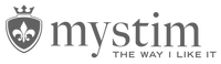 Mystim Logo grau full size