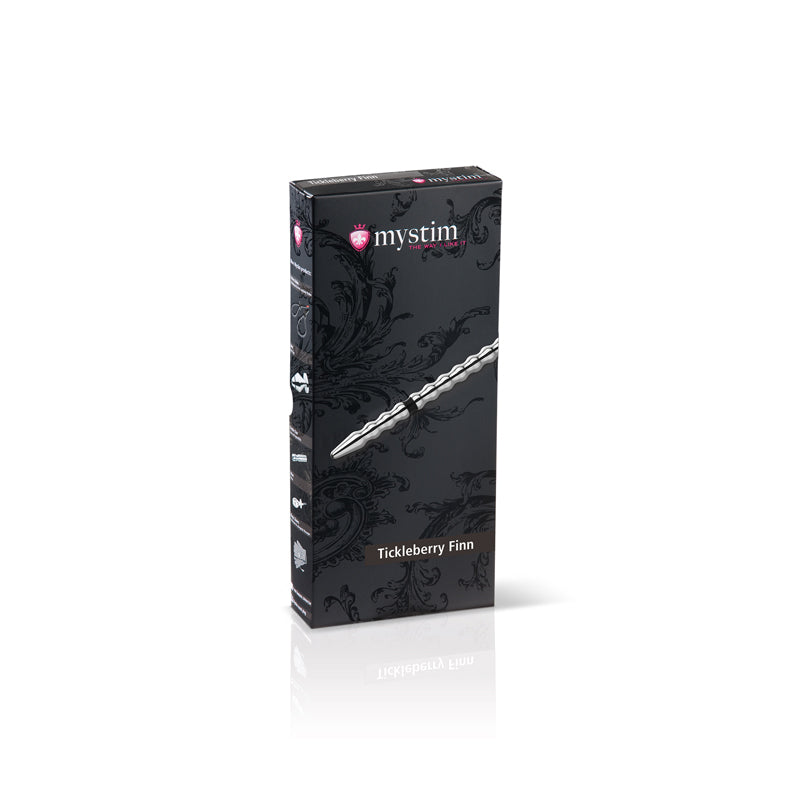 Mystim Tickleberry Finn – Originalverpackung der E‑Stim Urethral Sound