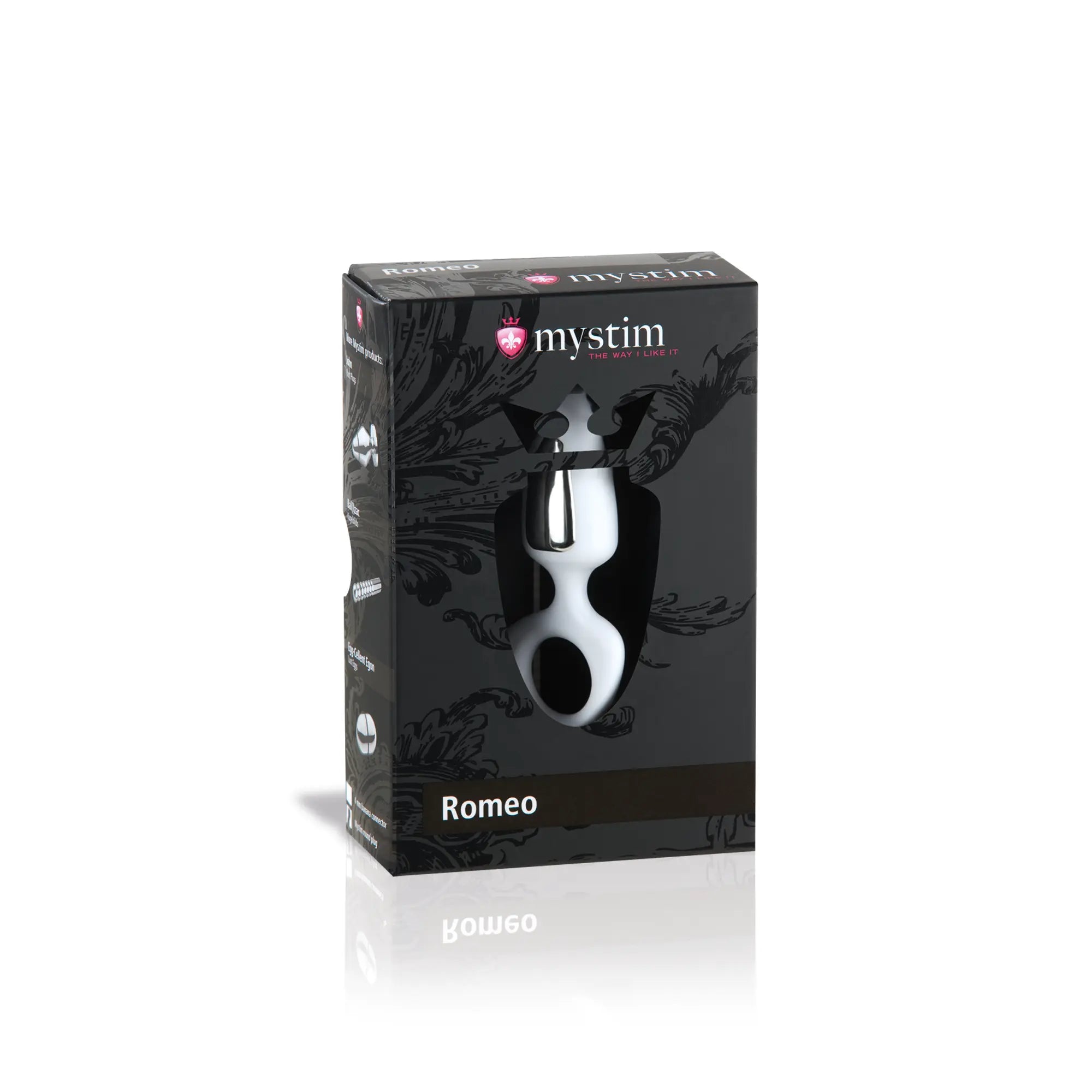 Mystim Romeo – Originalverpackung der Elektrostimulationssonde