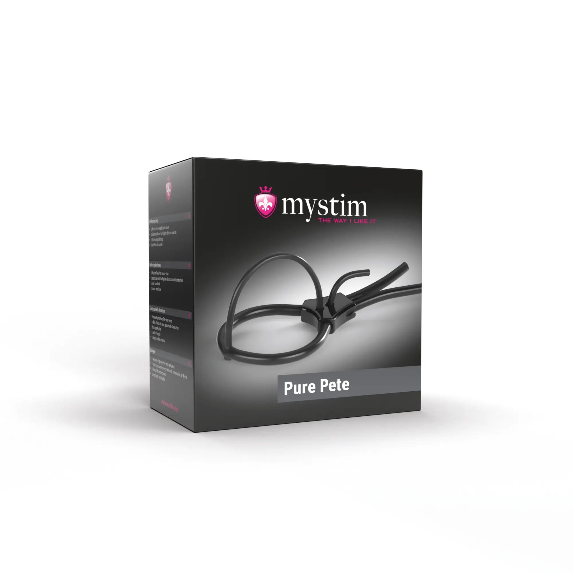 Mystim Pure Pete – Originalverpackungskarton