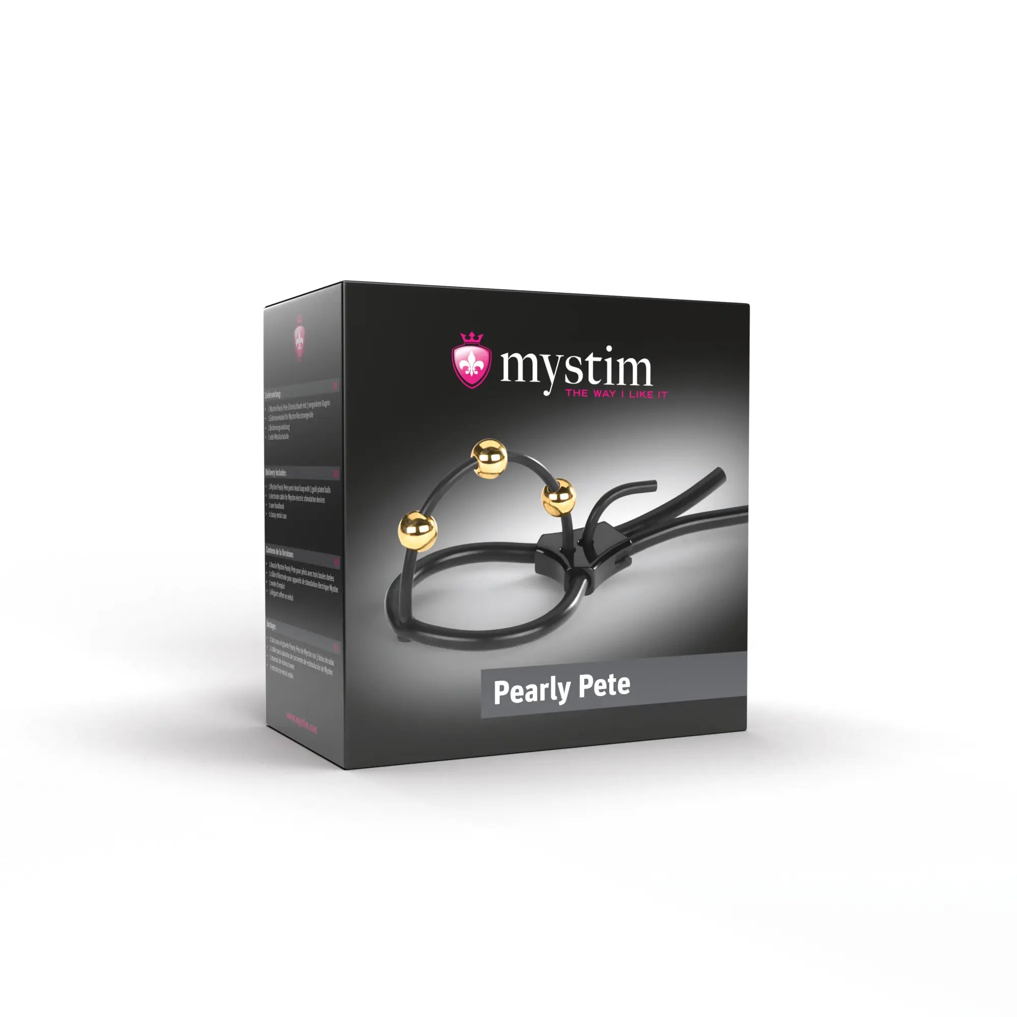Mystim Pearly Pete – Originalverpackungskarton