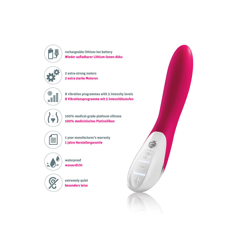 Mystim Elegant Eric – Darstellung der Icons und Erklärungen