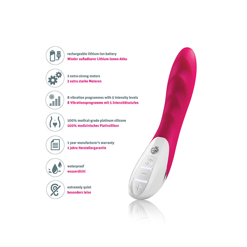 Mystim Sassy Simon – Darstellung der Icons und Erklärung