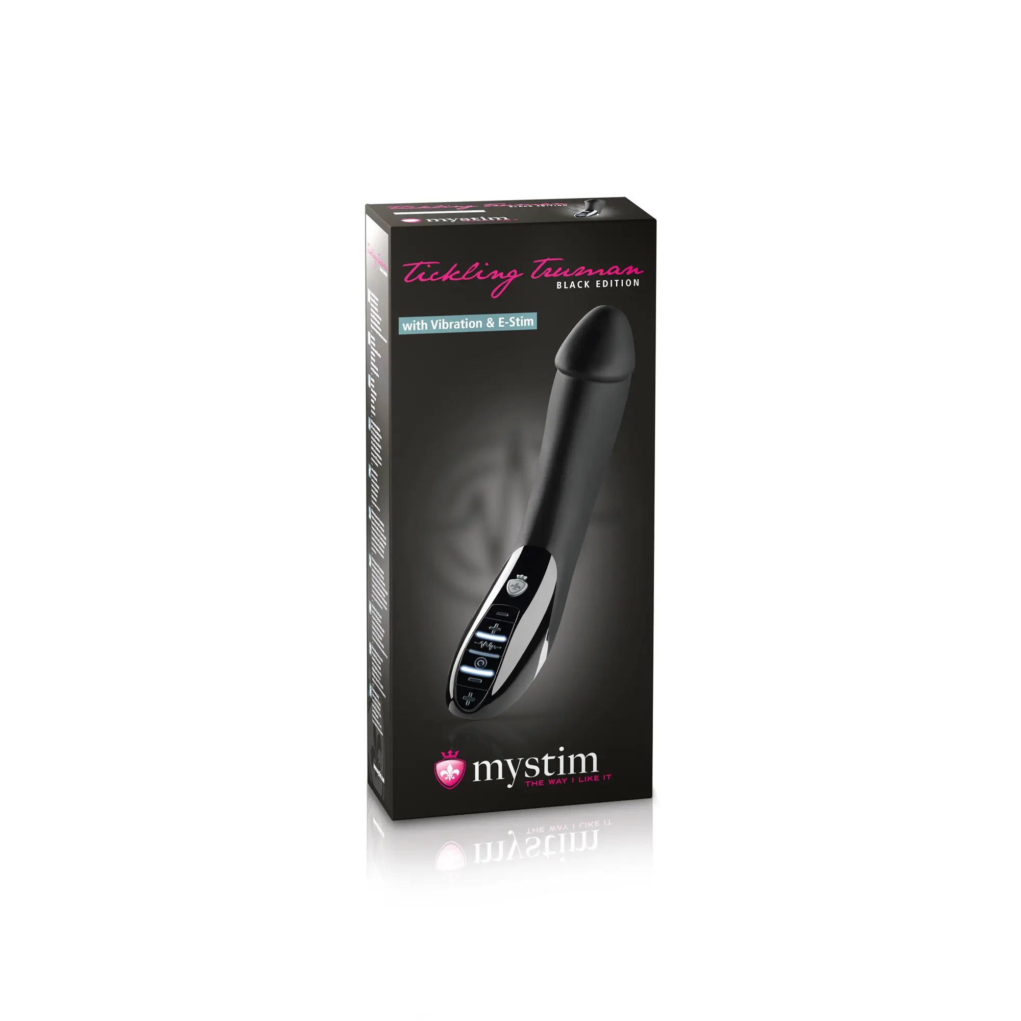 Mystim Tickling Truman – Originalverpackung des E‑Stim Vibrators