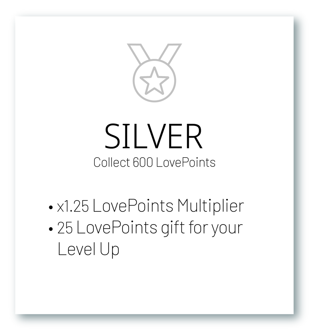 VIP BENEFITS SILVER Englisch